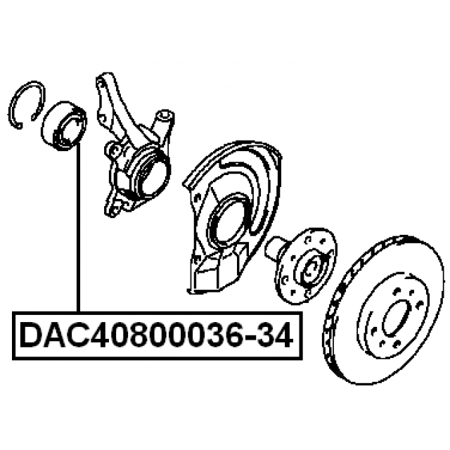 FEBEST DAC40800036-34