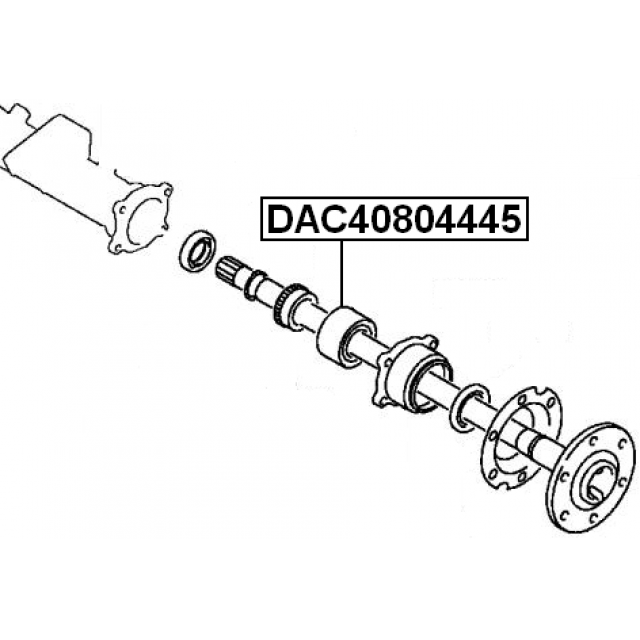 FEBEST DAC40804445