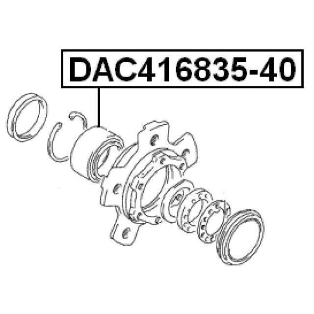 FEBEST DAC416835-40