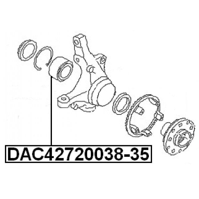 FEBEST DAC42720038-35