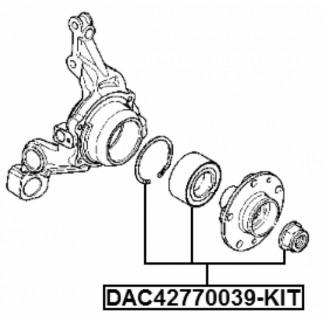 FEBEST DAC42770039-KIT