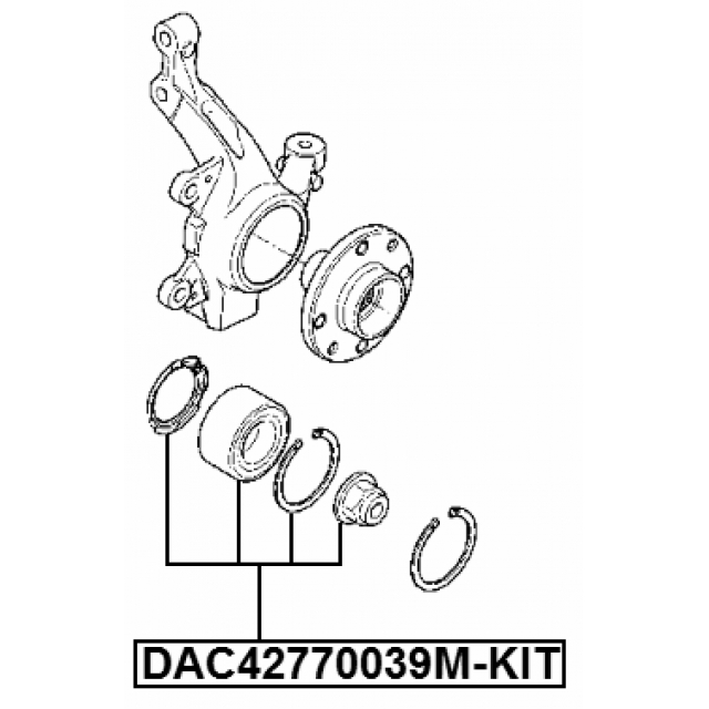 FEBEST DAC42770039M-KIT