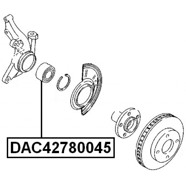 FEBEST DAC42780045
