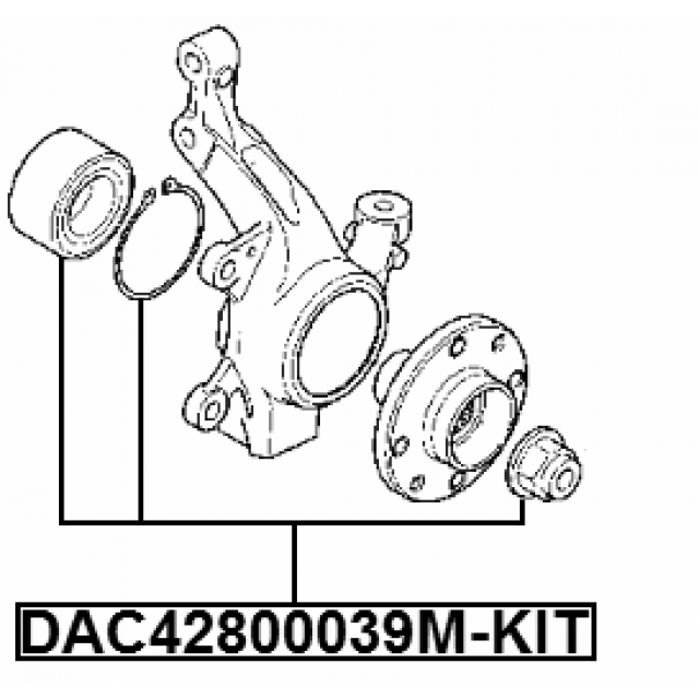 FEBEST DAC42800039M-KIT
