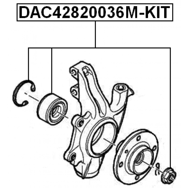 FEBEST DAC42820036M-KIT