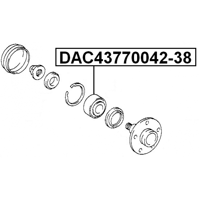 FEBEST DAC43770042-38