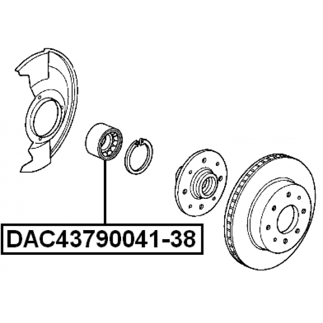 FEBEST DAC43790041-38