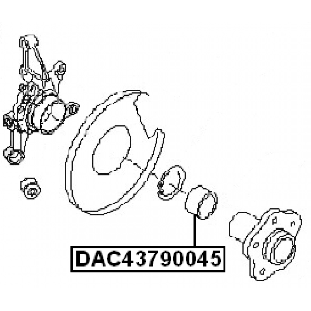 FEBEST DAC43790045