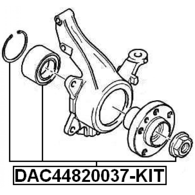 FEBEST DAC44820037-KIT