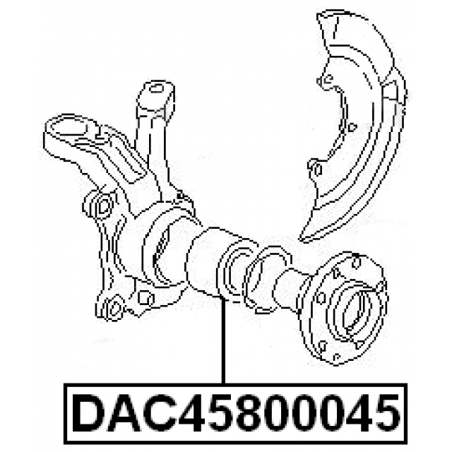 FEBEST DAC45800045