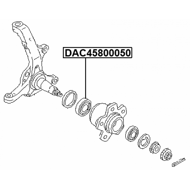 FEBEST DAC45800050