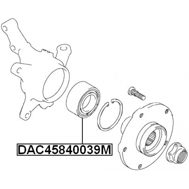 FEBEST DAC45840039M