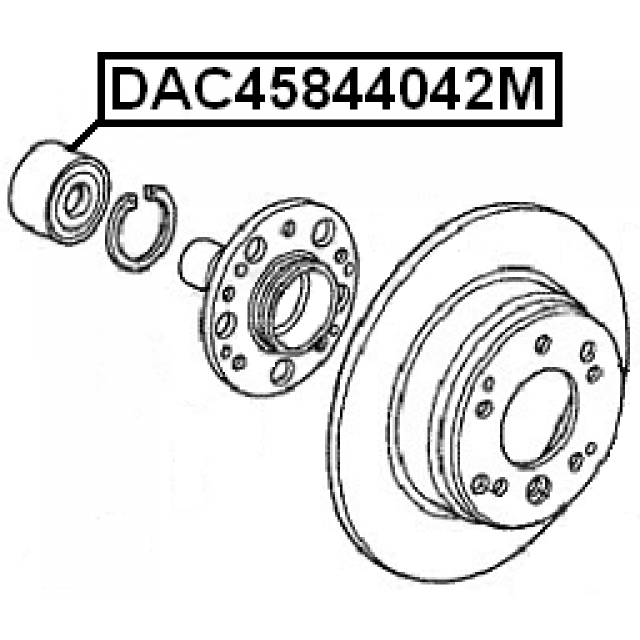 FEBEST DAC45844042M