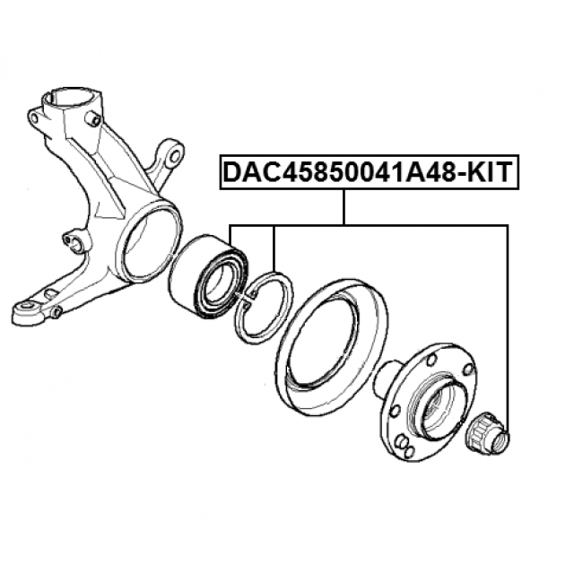 FEBEST DAC45850041A48-KIT