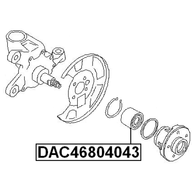 FEBEST DAC46804043