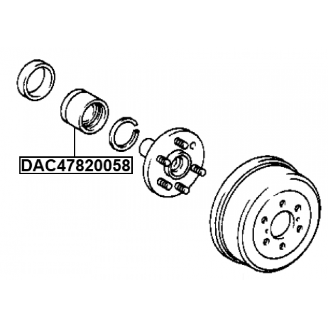FEBEST DAC47820058