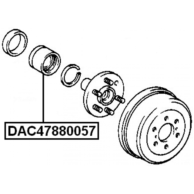 FEBEST DAC47880057