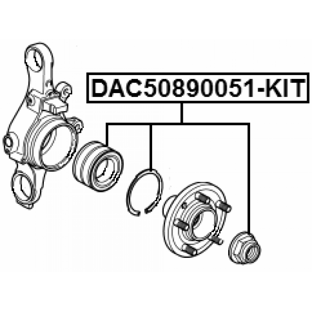FEBEST DAC50890051-KIT