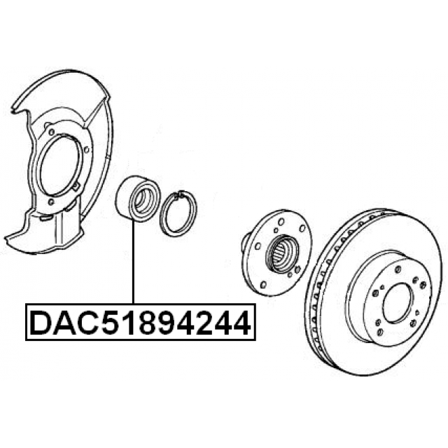 FEBEST DAC51894244