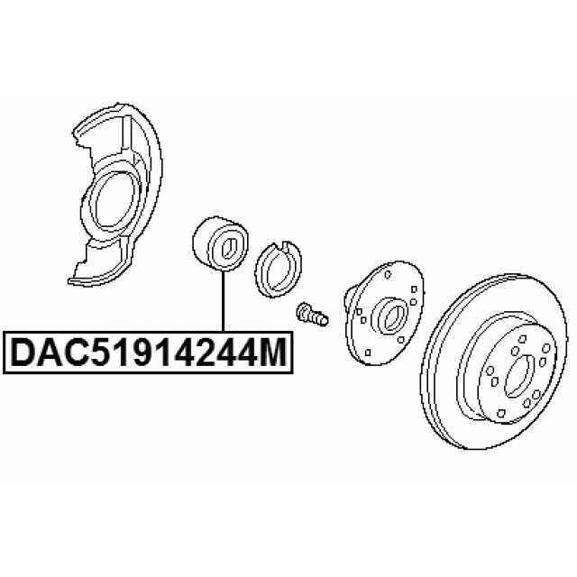 FEBEST DAC51914244M