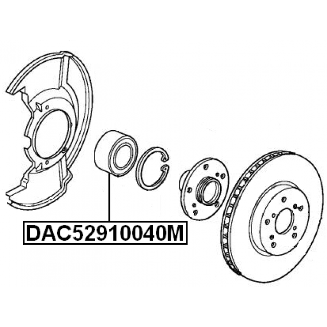 FEBEST DAC52910040M