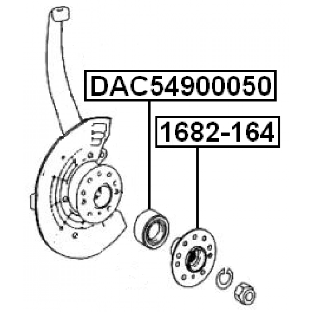 FEBEST DAC54900050