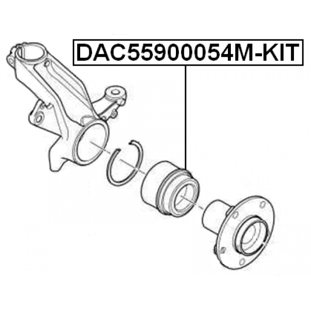 FEBEST DAC55900054M-KIT