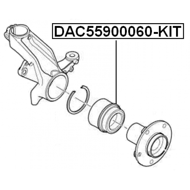 FEBEST DAC55900060-KIT