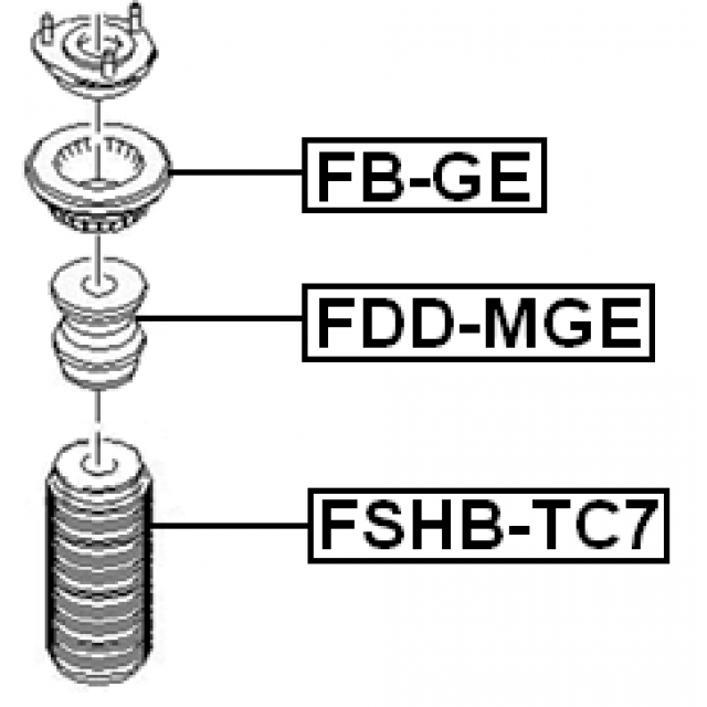FEBEST FDD-MGE
