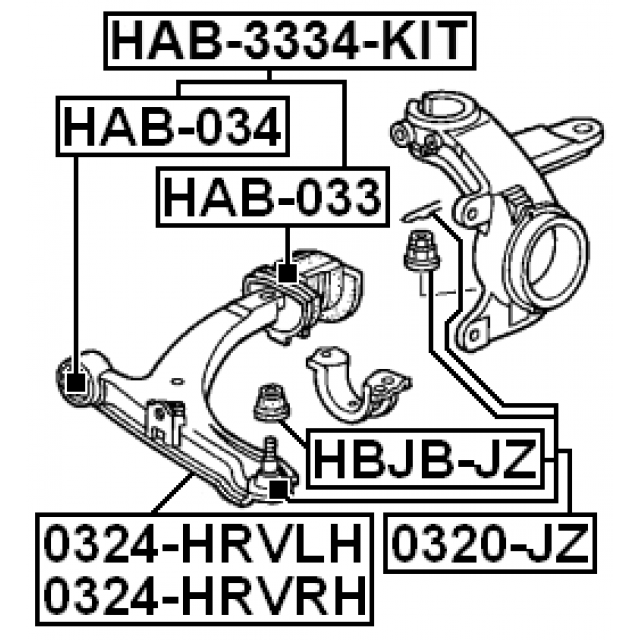 FEBEST HAB-033