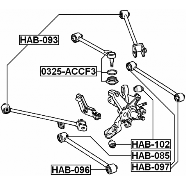 FEBEST HAB-085