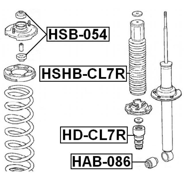 FEBEST HAB-086