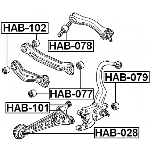 FEBEST HAB-101