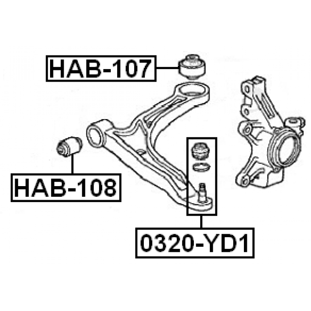FEBEST HAB-108