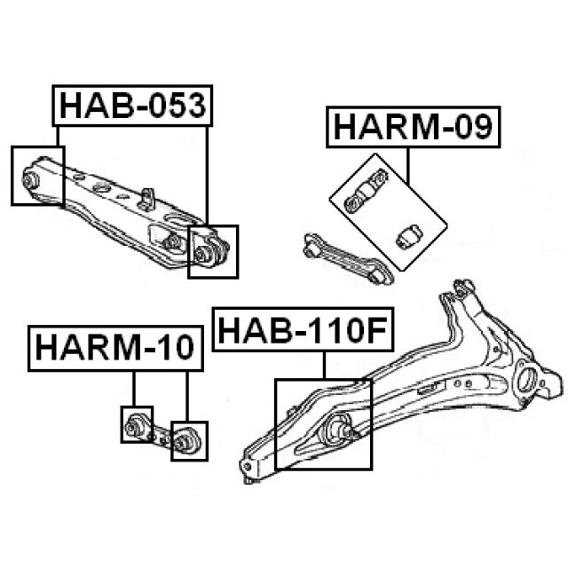 FEBEST HAB-110F