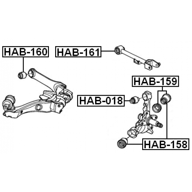 FEBEST HAB-160