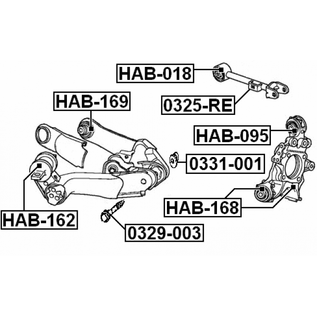 FEBEST HAB-168