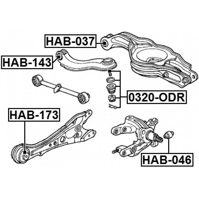 FEBEST HAB-173