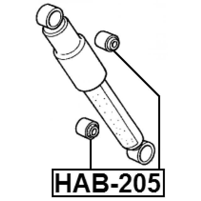 FEBEST HAB-205