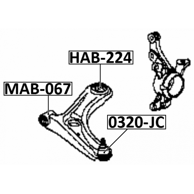 FEBEST HAB-224