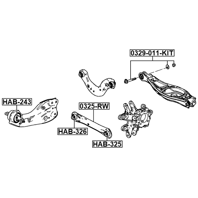 FEBEST HAB-243