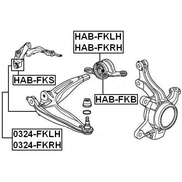 FEBEST HAB-FKRH
