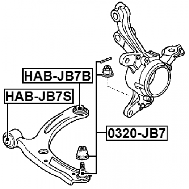 FEBEST HAB-JB7B