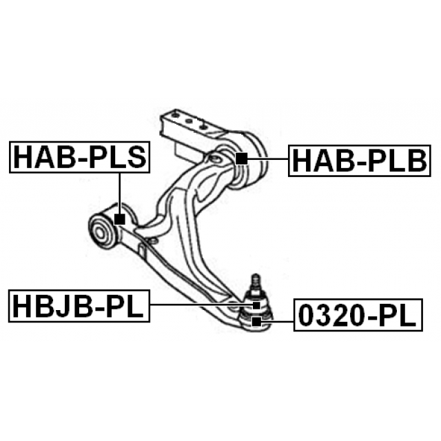 FEBEST HAB-PLB