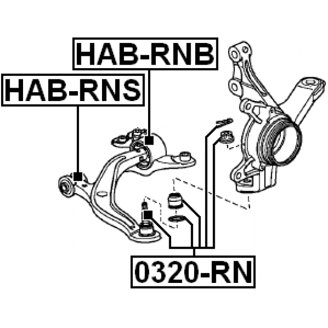 FEBEST HAB-RNS