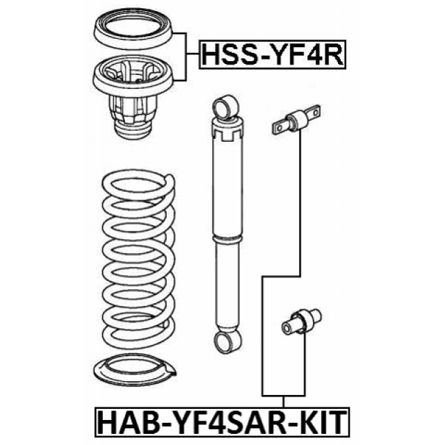 FEBEST HAB-YF4SAR-KIT