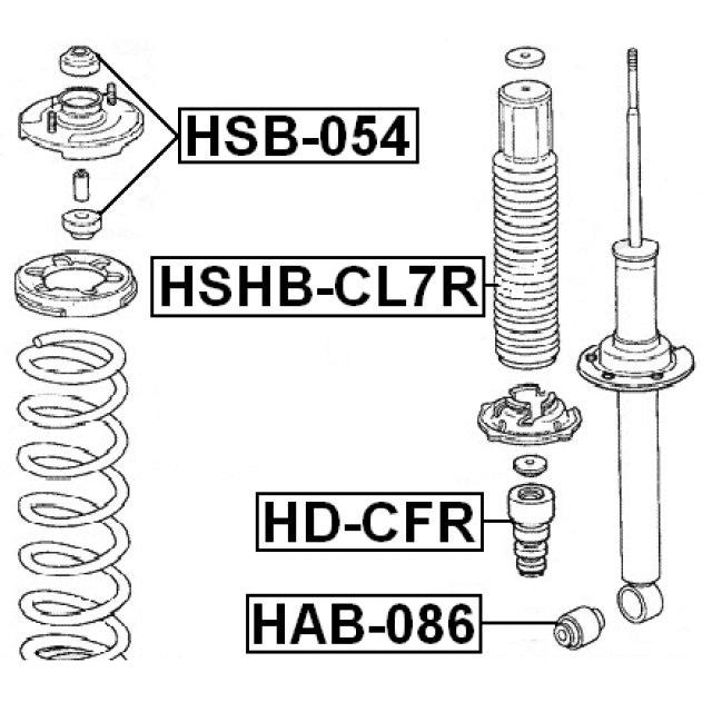 FEBEST HD-CFR