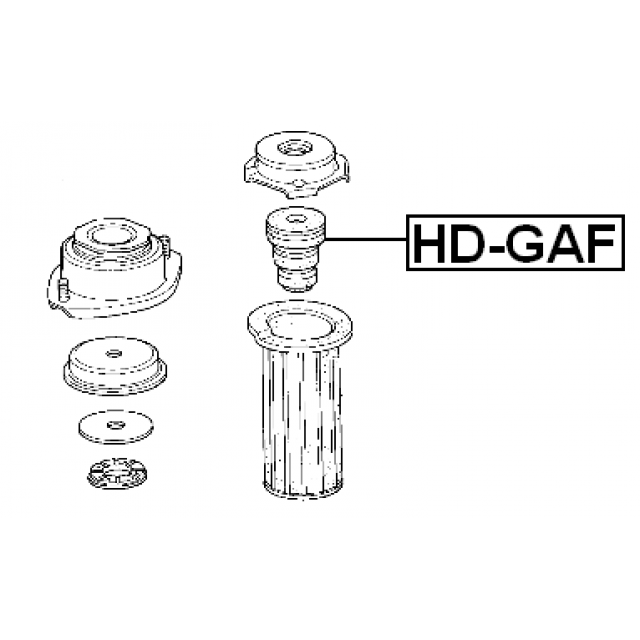 FEBEST HD-GAF