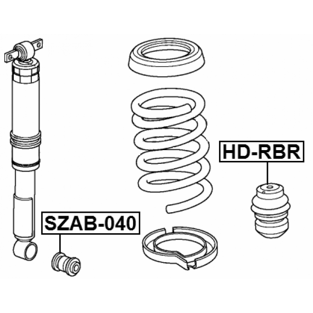 FEBEST HD-RBR