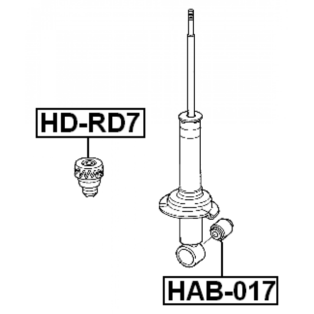 FEBEST HD-RD7